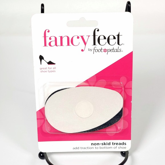 Fancy Feet Shoe Treads Women's Non Skid Grip Pads For Heels Flats Boots New - Picture 1 of 2